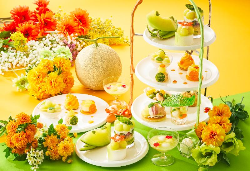 メロンアフタヌーンティーセットの画像1