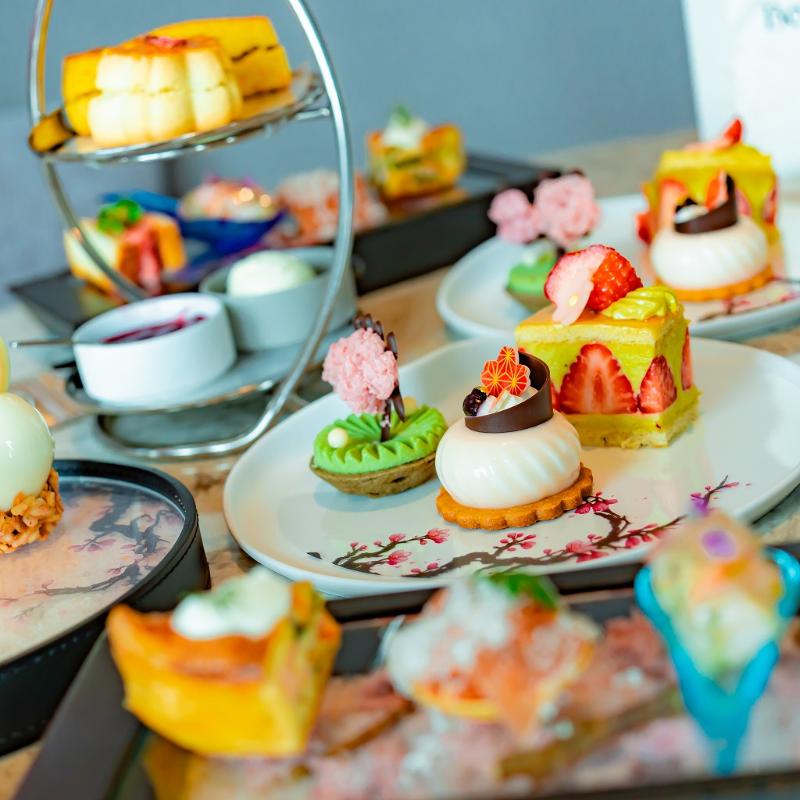 Bar Bellustar／BELLUSTAR TOKYO, A Pan Pacific Hotelのスプリングアフタヌーンティー〜SAKURA〜のアフタヌーンティー画像2