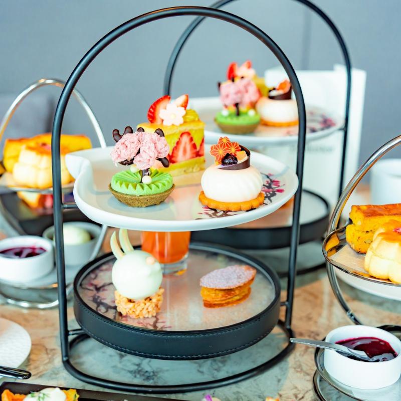 Bar Bellustar／BELLUSTAR TOKYO, A Pan Pacific Hotelのスプリングアフタヌーンティー〜SAKURA〜のスタンド画像