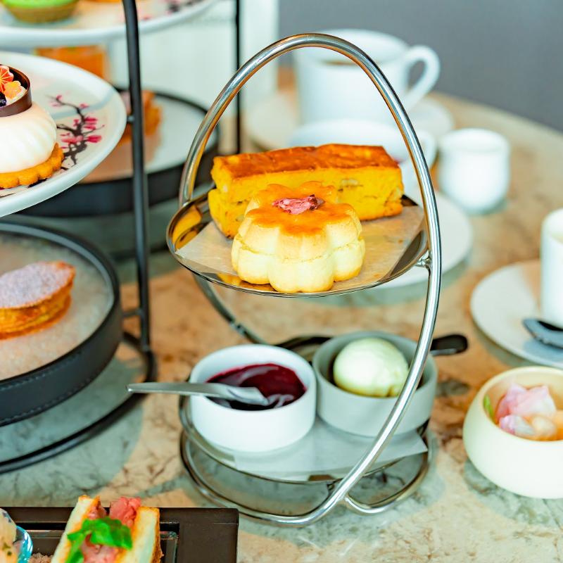 Bar Bellustar／BELLUSTAR TOKYO, A Pan Pacific Hotelのスプリングアフタヌーンティー〜SAKURA〜のスタンドその他プレート1画像