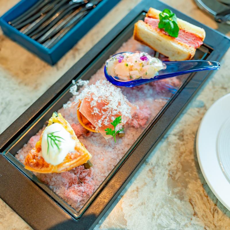 Bar Bellustar／BELLUSTAR TOKYO, A Pan Pacific Hotelのスプリングアフタヌーンティー〜SAKURA〜のセイボリー画像