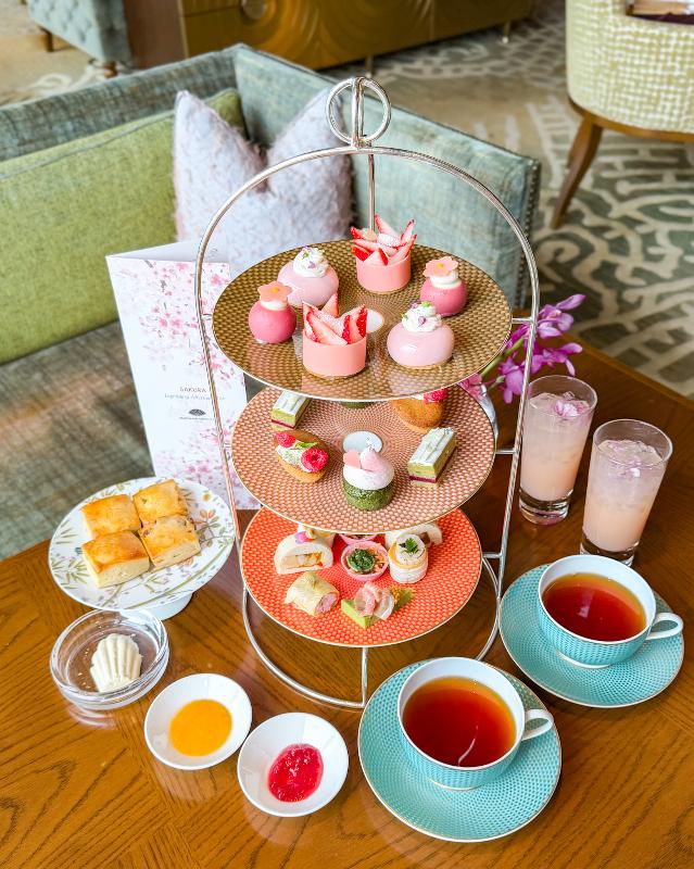 オリエンタルラウンジ／マンダリン オリエンタル 東京の桜アフタヌーンティーのアフタヌーンティー画像2