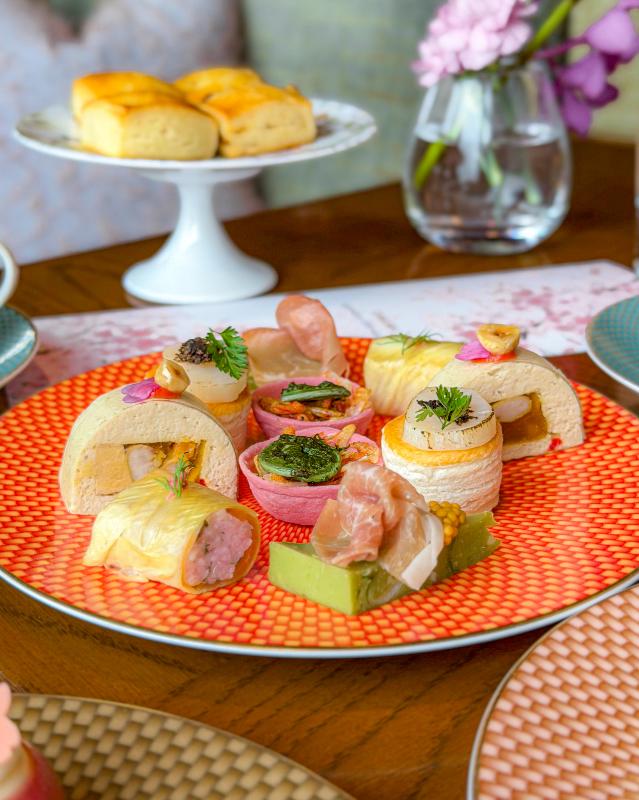 オリエンタルラウンジ／マンダリン オリエンタル 東京の桜アフタヌーンティーのセイボリー画像