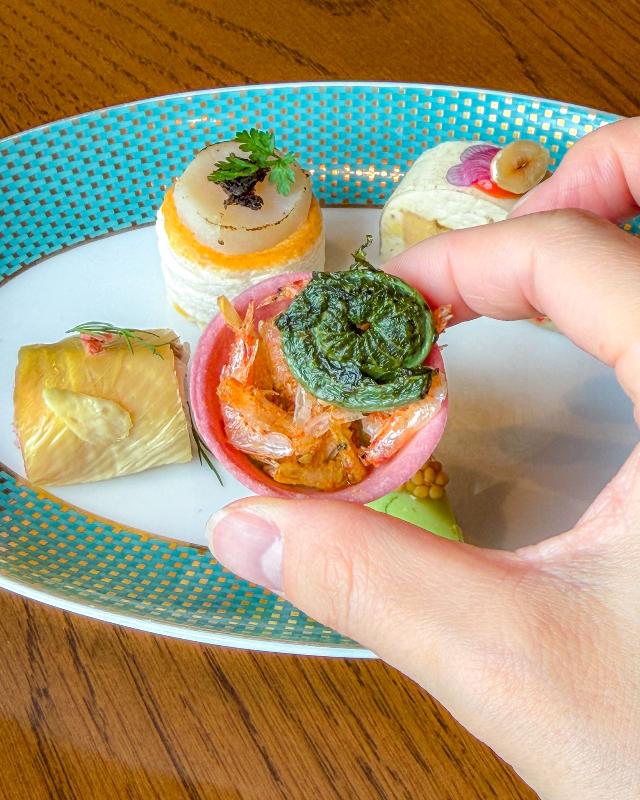 オリエンタルラウンジ／マンダリン オリエンタル 東京の桜アフタヌーンティーのセイボリー追加2画像