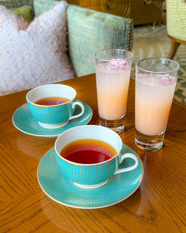 オリエンタルラウンジ／マンダリン オリエンタル 東京の桜アフタヌーンティーの飲み物画像