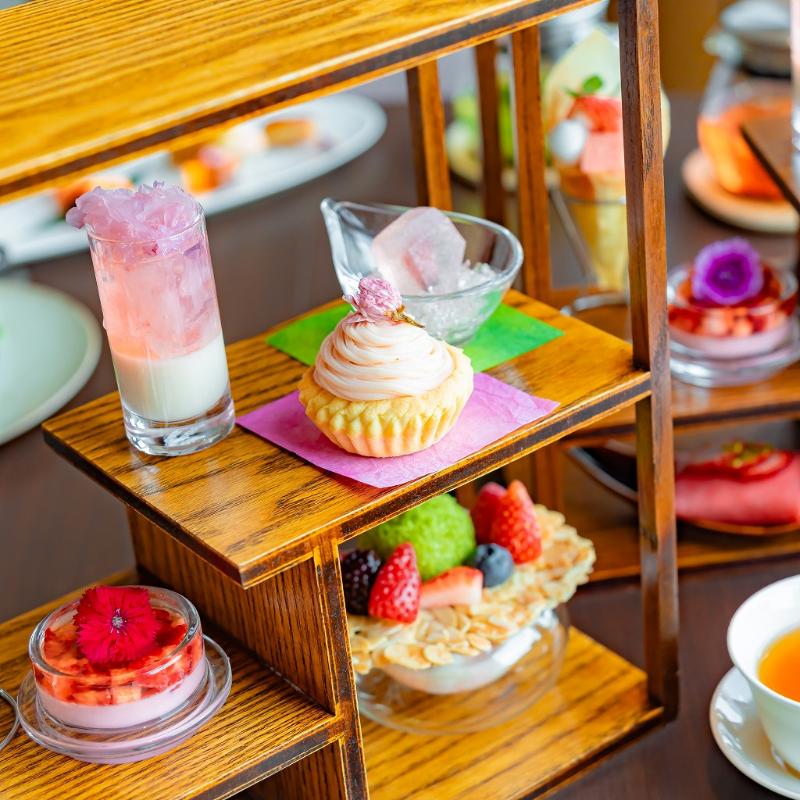 チャイナシャドー／ストリングスホテル東京インターコンチネンタルの桜いちごチャイニーズアフタヌーンティーのあとがき1画像