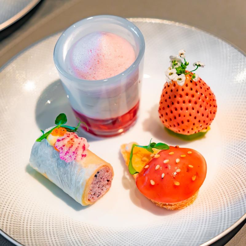 JWラウンジ／JWマリオット・ホテル東京のJWストロベリーアフタヌーンティー ～白苺と桜～のセイボリー画像