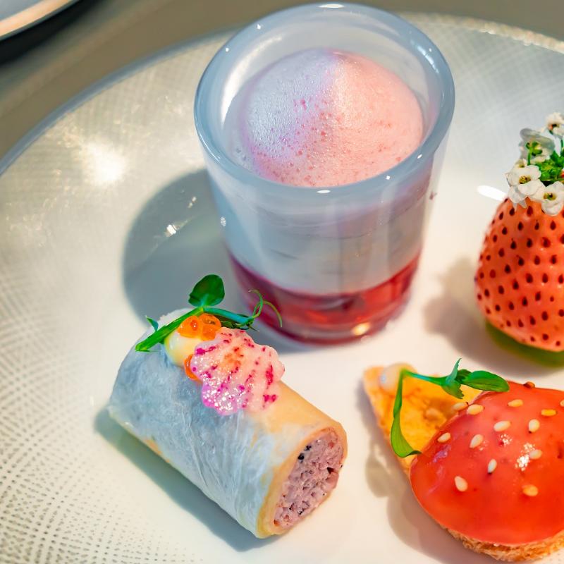 JWラウンジ／JWマリオット・ホテル東京のJWストロベリーアフタヌーンティー ～白苺と桜～のセイボリー追加1画像