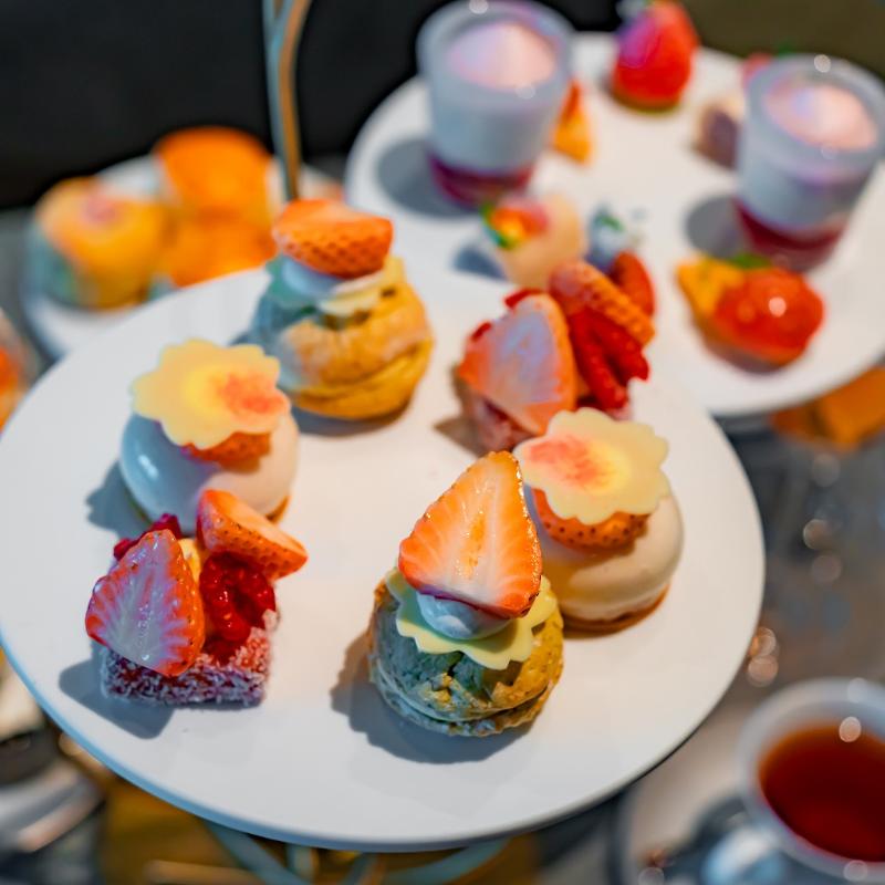 JWラウンジ／JWマリオット・ホテル東京のJWストロベリーアフタヌーンティー ～白苺と桜～のあとがき1画像