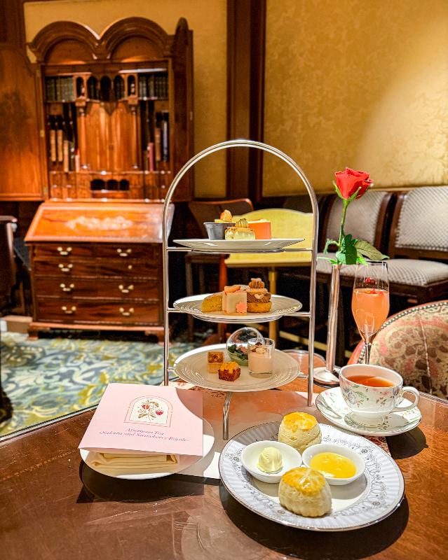 ザ ロビーラウンジ／ザ・リッツ・カールトン大阪のアフタヌーンティー「さくら&ストロベリー ロワイヤル」のアフタヌーンティー画像2