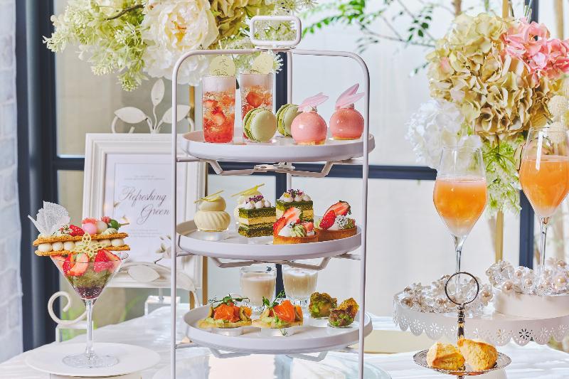 初夏のいちごと抹茶アフタヌーンティーの画像1