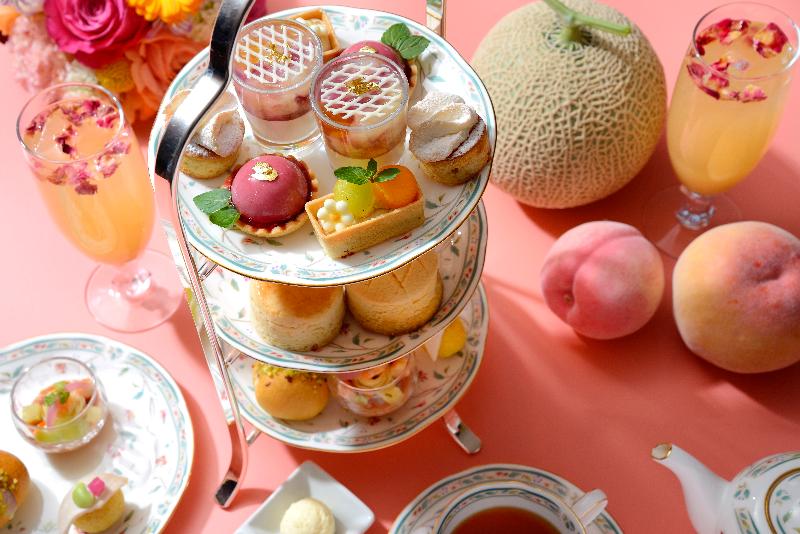 ピーチ×メロンアフタヌーンティーの画像1