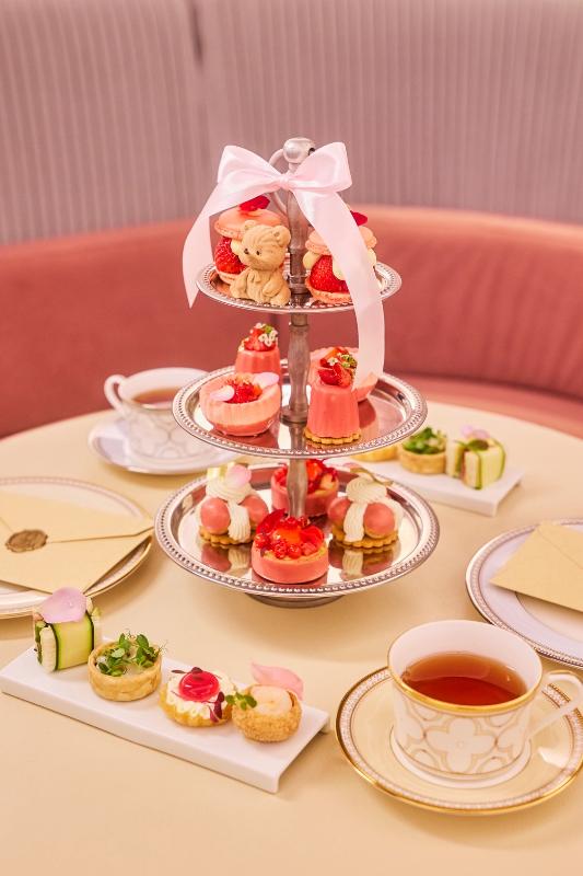 ローズリボン・ジュエルアフタヌーンティー ３段スタンドの画像1