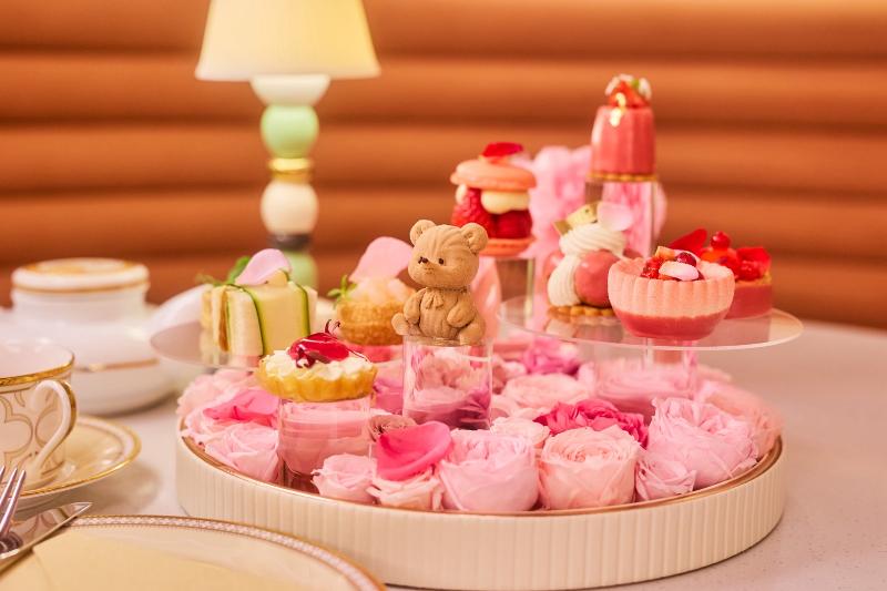 ローズリボン・ジュエルアフタヌーンティー オリジナルスタンドの画像1