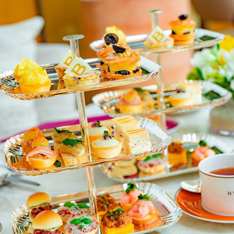 ブルガリ 東京 銀座 バー＆ドルチ／ブルガリ 銀座タワーのSAVORY AFTERNOON TEAのアフタヌーンティー画像2
