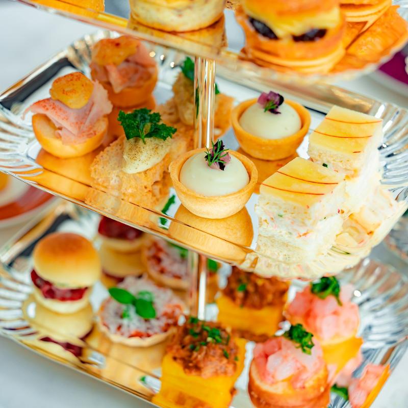ブルガリ 東京 銀座 バー＆ドルチ／ブルガリ 銀座タワーのSAVORY AFTERNOON TEAのスタンド2段目画像