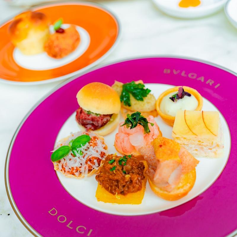 ブルガリ 東京 銀座 バー＆ドルチ／ブルガリ 銀座タワーのSAVORY AFTERNOON TEAのセイボリー画像