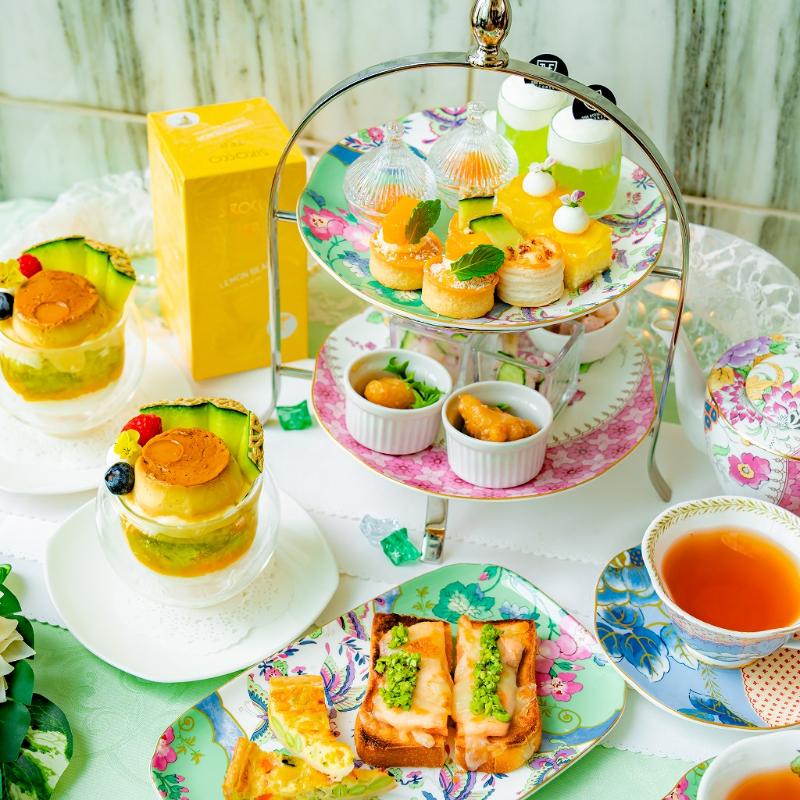 バー・ラウンジ THE BAR／ザ ロイヤルパークホテル アイコニック 東京汐留のAFTERNOON TEA with “SIROCCO”「メロン＆マンゴー」のアフタヌーンティー画像2