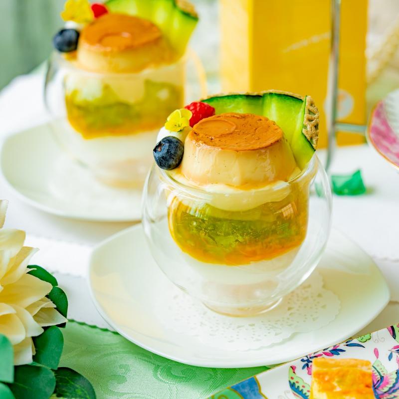 バー・ラウンジ THE BAR／ザ ロイヤルパークホテル アイコニック 東京汐留のAFTERNOON TEA with “SIROCCO”「メロン＆マンゴー」のスタンドその他プレート1画像