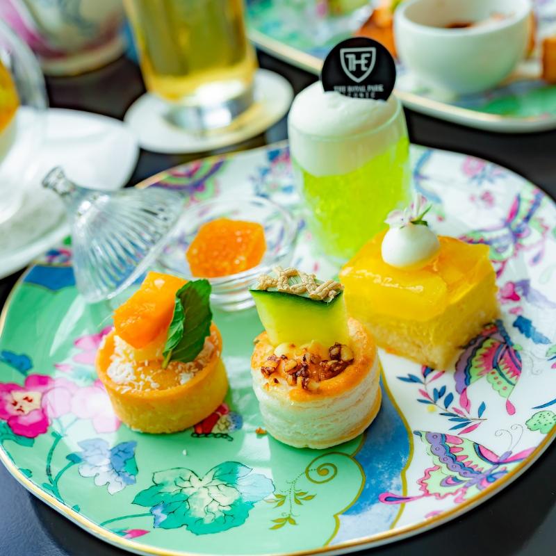 バー・ラウンジ THE BAR／ザ ロイヤルパークホテル アイコニック 東京汐留のAFTERNOON TEA with “SIROCCO”「メロン＆マンゴー」のスイーツ追加1画像