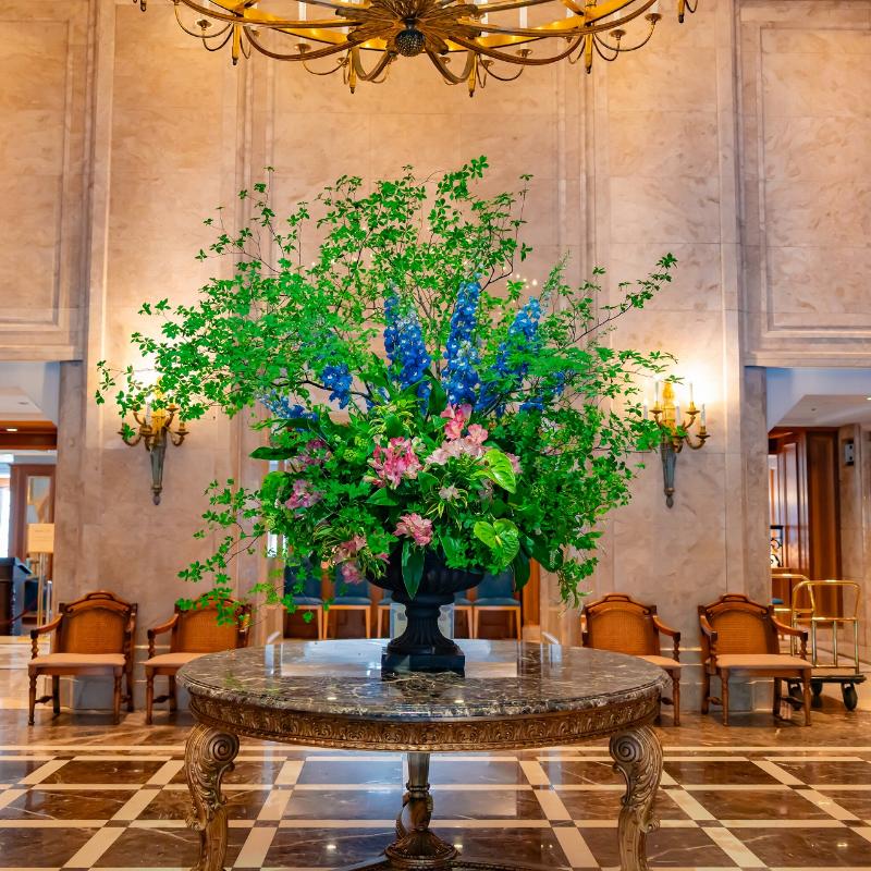 ロビーラウンジ　ラ・テラス／ホテルニューグランドの薔薇のアフタヌーンティーのあとがき2画像