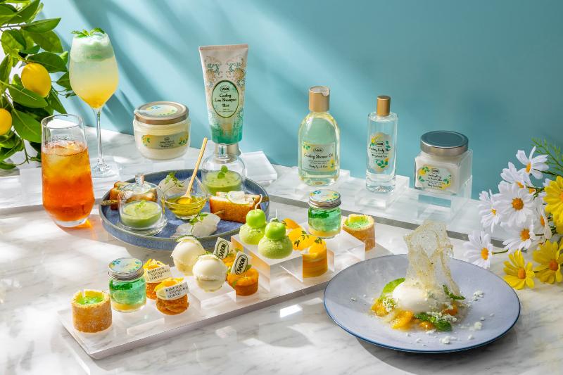 キンプトン新宿東京×SABON ミンティスパーク・ユズ  アフタヌーンティー​​の画像1