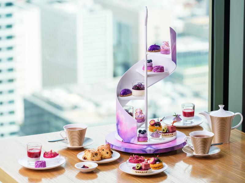 「Purple Moment (パープル・モーメント)」アサイー＆ベリーアフタヌーンティーの画像1
