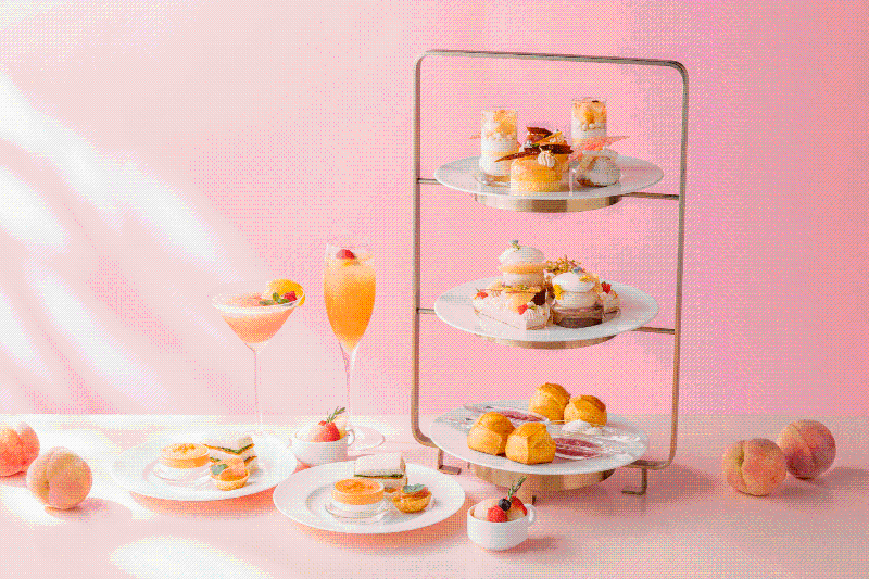 ピーチ&ティーセレクションアフタヌーンティーの画像1
