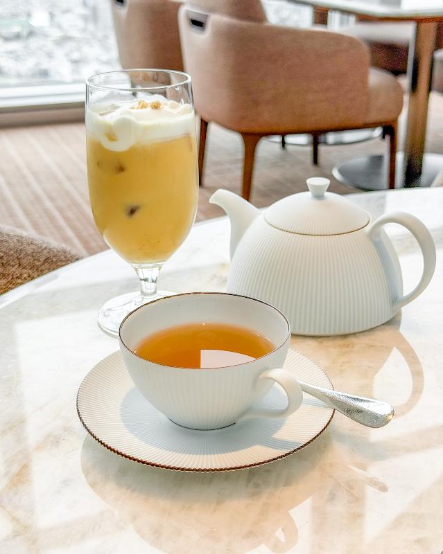 ピークラウンジ／パークハイアット東京の“HARRY WINSTON's New York” アフタヌーンティの飲み物画像