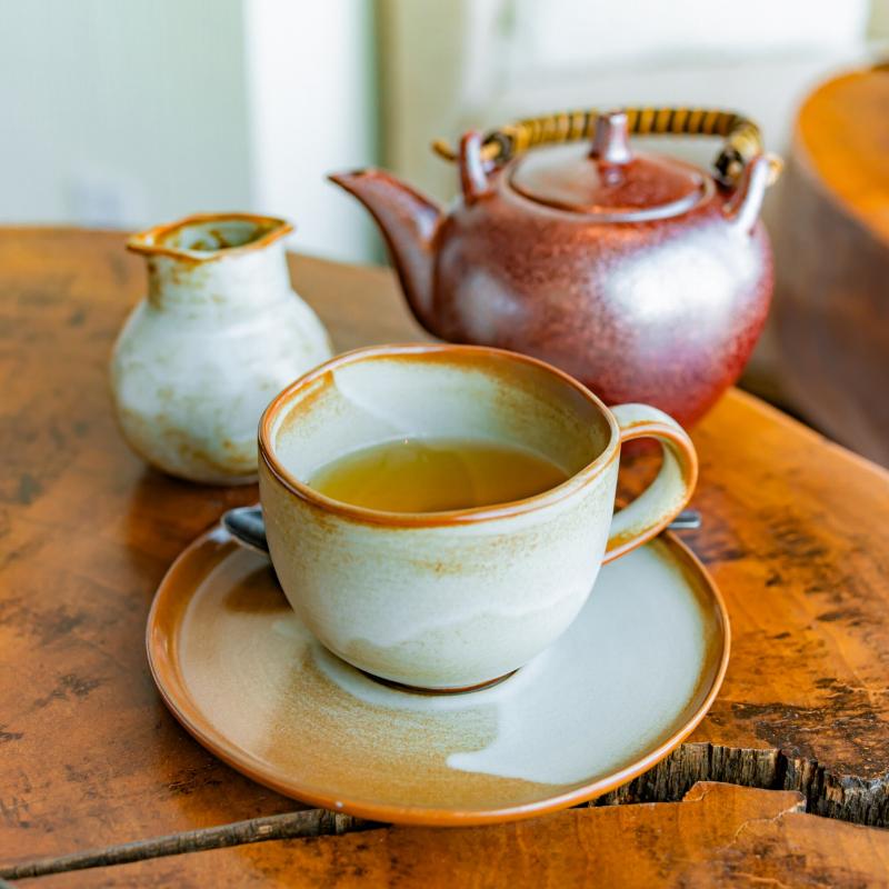 NiNi／1 Hotel TokyoのLa Belle Vie Afternoon Tea ～桃のアフタヌーンティー～の飲み物画像
