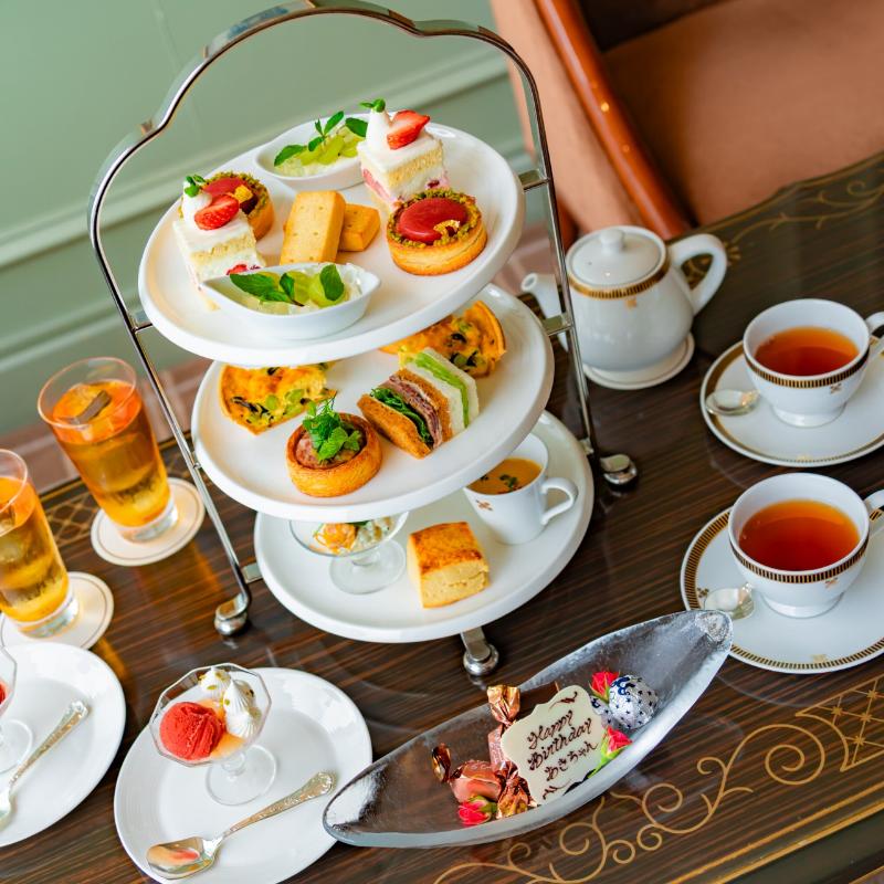 インペリアルラウンジ アクア／帝国ホテルのBritish Summer Afternoon Tea ~Summer Retreat~のアフタヌーンティー画像2