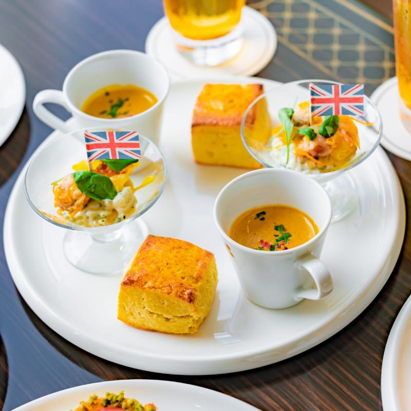 インペリアルラウンジ アクア／帝国ホテルのBritish Summer Afternoon Tea ~Summer Retreat~のスタンド3段目画像