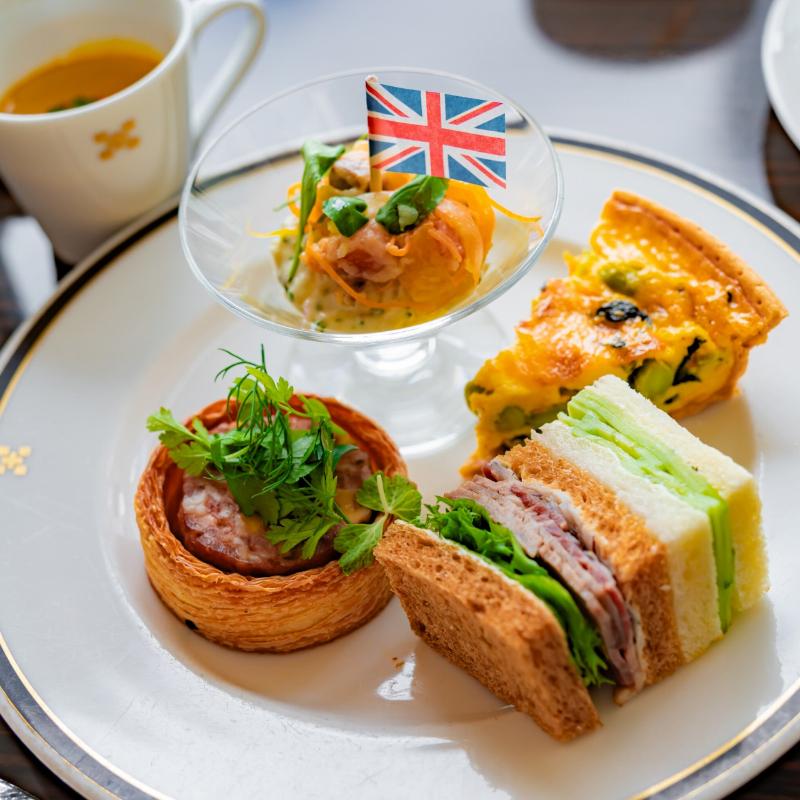 インペリアルラウンジ アクア／帝国ホテルのBritish Summer Afternoon Tea ~Summer Retreat~のセイボリー画像
