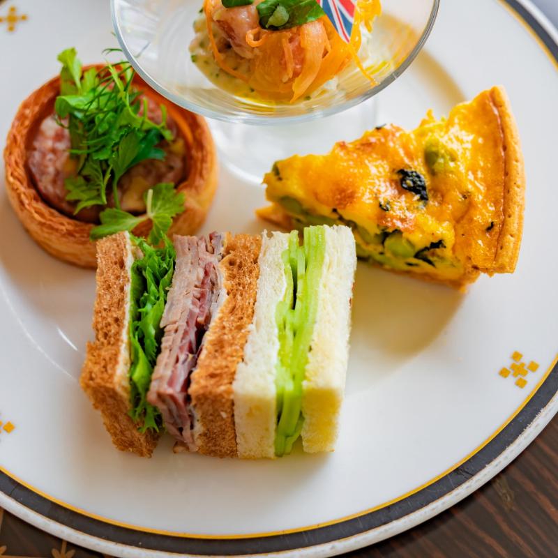 インペリアルラウンジ アクア／帝国ホテルのBritish Summer Afternoon Tea ~Summer Retreat~のセイボリー追加1画像