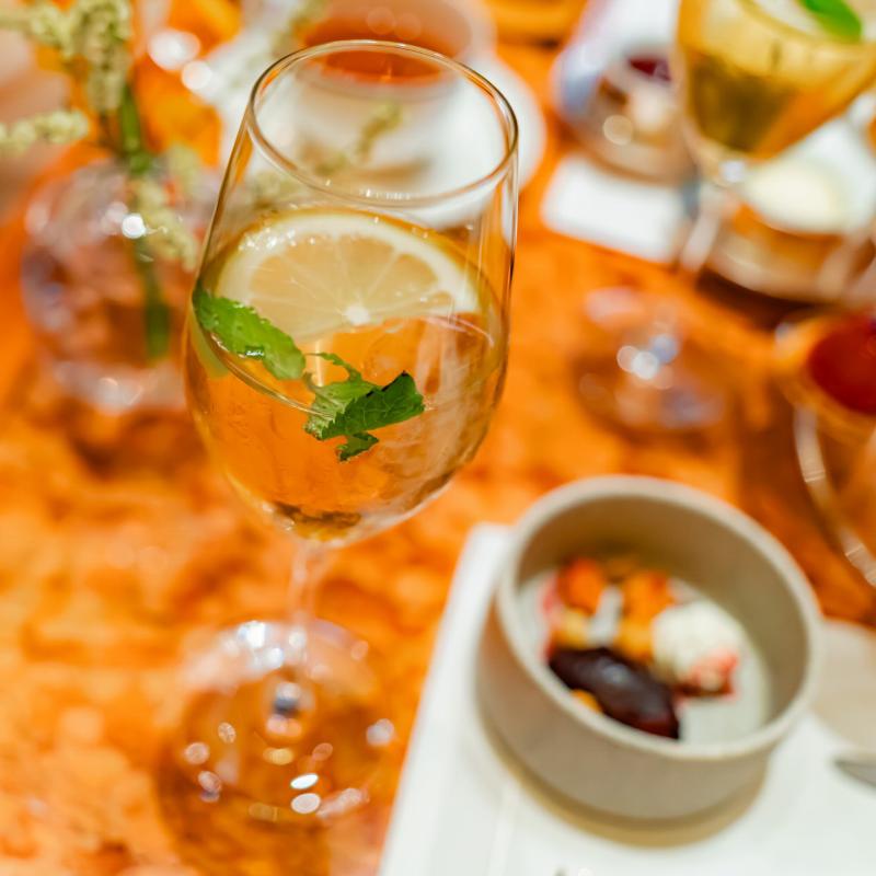 ザ・ロビー／ザ・ペニンシュラ東京の無花果と蜂蜜のアフタヌーンティーの飲み物追加2画像