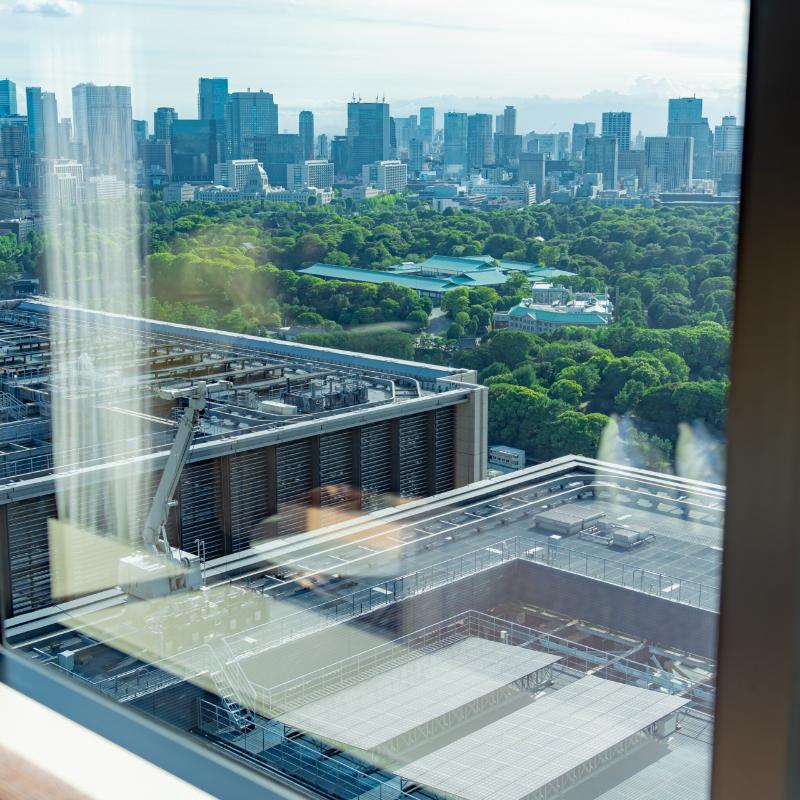 Otonami アスコット丸の内東京で花のアートオブジェ作成体験の画像