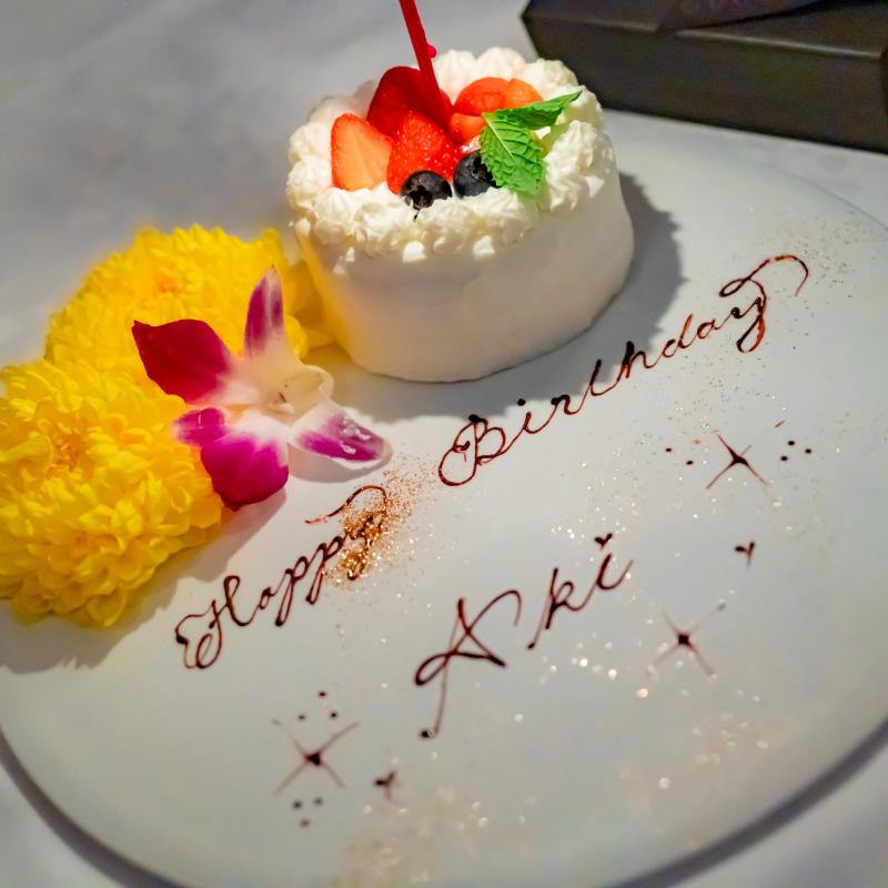 ステラートでお誕生日ディナーの画像