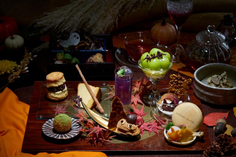 錦秋茶会（きんしゅうちゃかい）～和のアフタヌーンティー～（ハロウィン仕様）の画像1