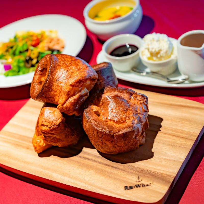 Re:Wharfでポップオーバー食べ放題ランチの画像