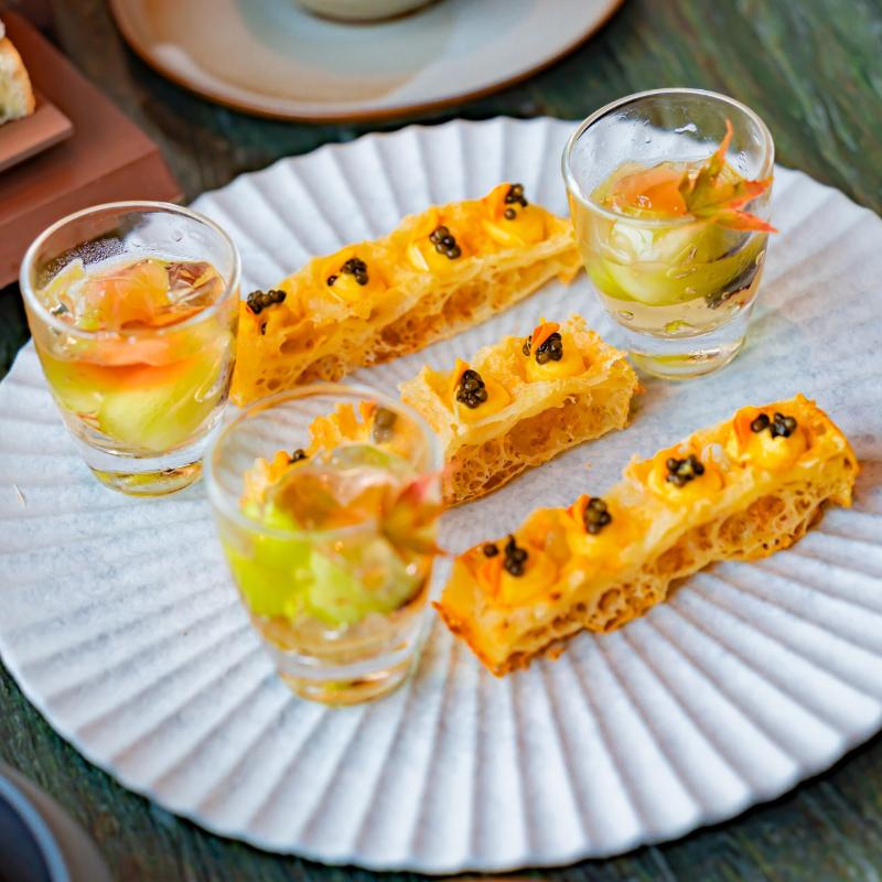 NiNi／1 Hotel TokyoのLa Belle Vie Afternoon Tea ～秋のハーベストアフタヌーンティー～のスタンド2段目画像