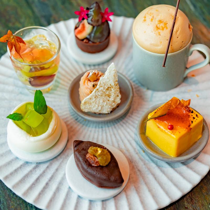 NiNi／1 Hotel TokyoのLa Belle Vie Afternoon Tea ～秋のハーベストアフタヌーンティー～のスイーツ画像