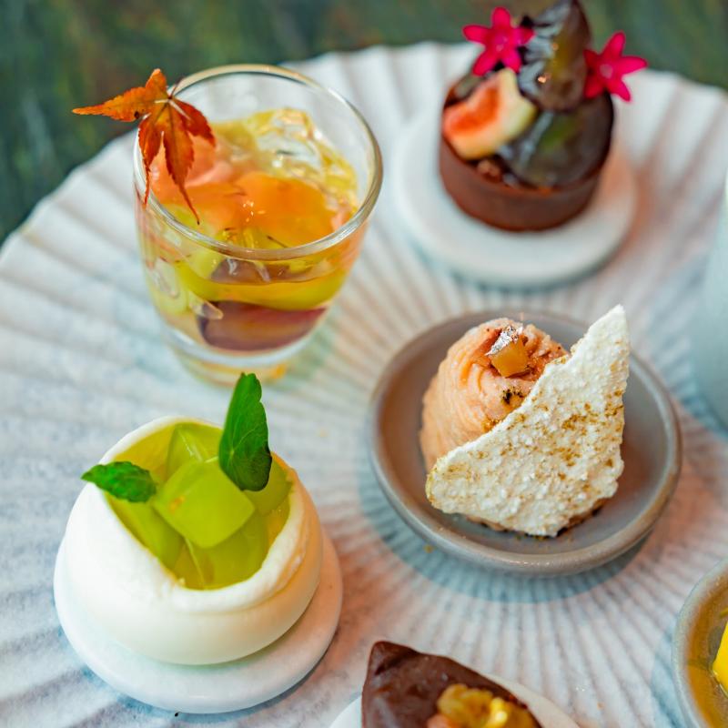 NiNi／1 Hotel TokyoのLa Belle Vie Afternoon Tea ～秋のハーベストアフタヌーンティー～のスイーツ追加1画像