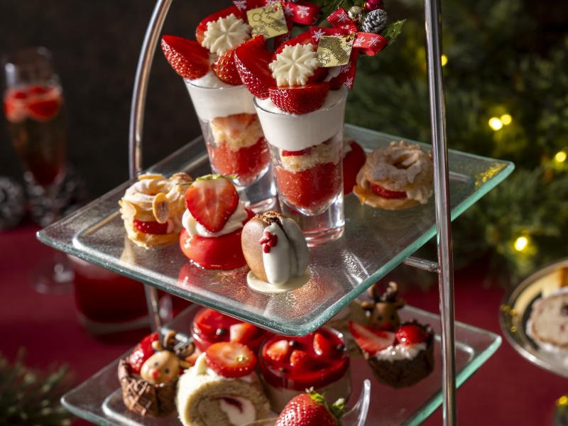 あまおうのアフタヌーンティー ～クリスマスバージョン～の画像1