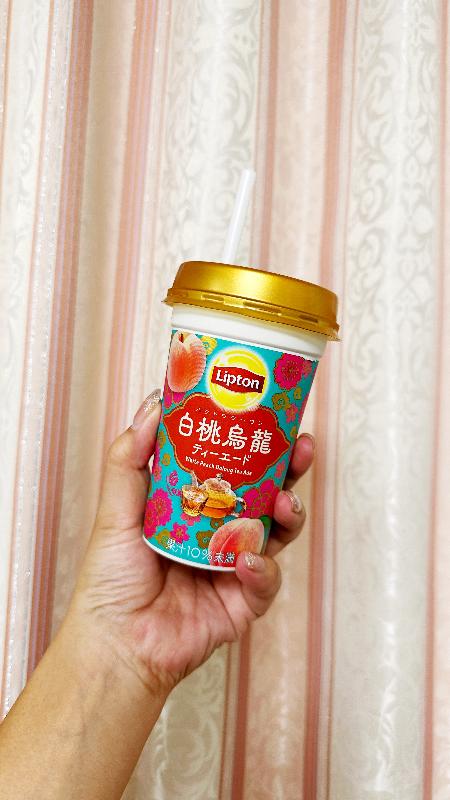 リプトン 白桃烏龍ティーエードの画像1