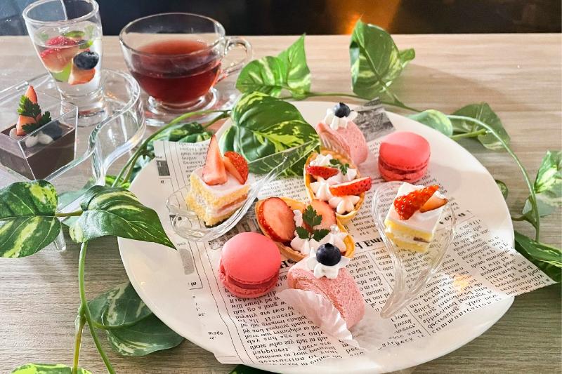 【ホテルテラスザガーデン水戸】新年を華やかに彩るストロベリーアフタヌーンティーの画像2