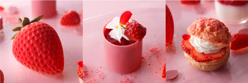 苺と桜のアフタヌーンティーの画像2