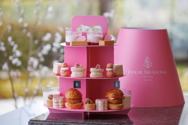 【フォーシーズンズホテル京都】桜色の京都を表現した、春限定の桜メニューを3月13日～4月9日で実施の画像2