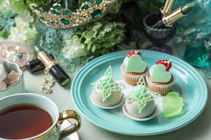 幸福の色“エメラルドグリーン”がテーマのプリンセススイーツが勢揃い！ の画像2