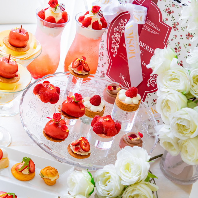 APPLE BERRY ROSE Afternoontea〜秋林檎とベリーローズ〜の画像2