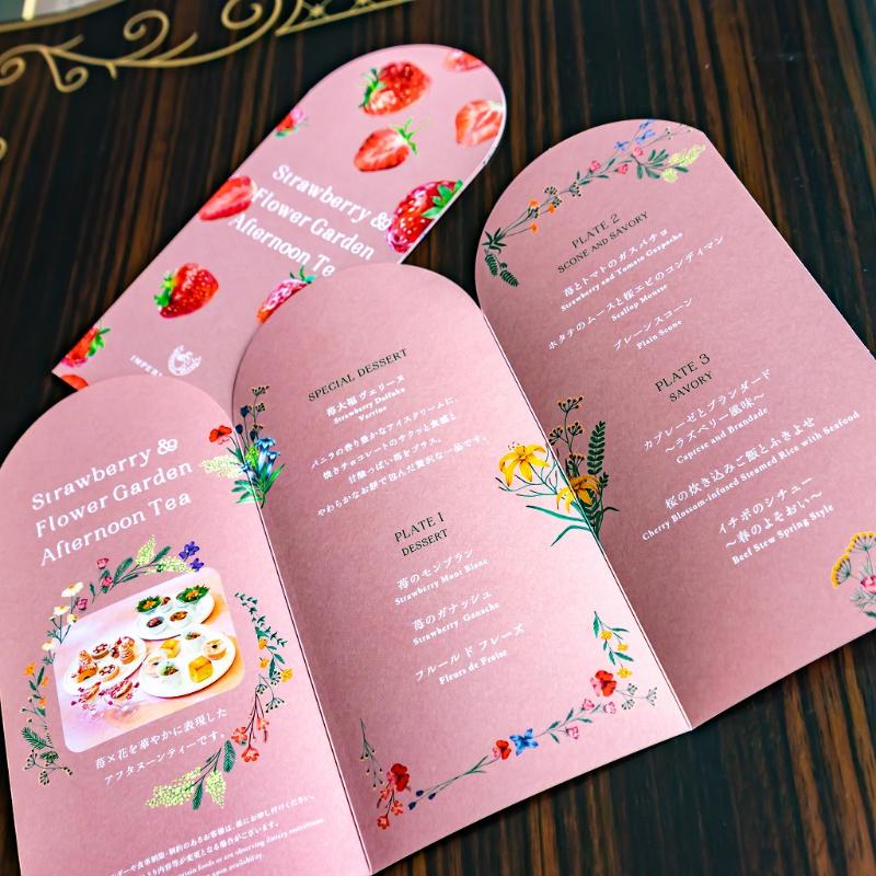Strawberry & Flower Garden Afternoon Teaの画像2